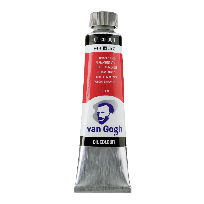 Фарба олійна VAN GOGH 372 Перм. червоний, 40 мл Royal Talens