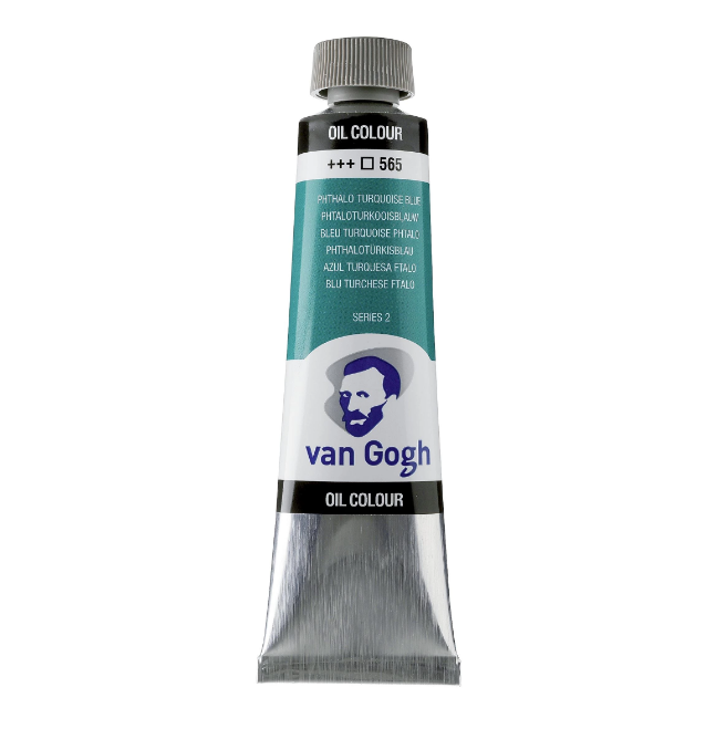 Фарба олійна VAN GOGH 565 Бірюзовий синій, 40 мл Royal Talens