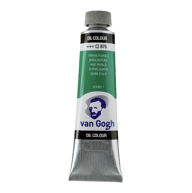 Фарба олійна VAN GOGH 675 Зелений ФЦ, 40 мл Royal Talens