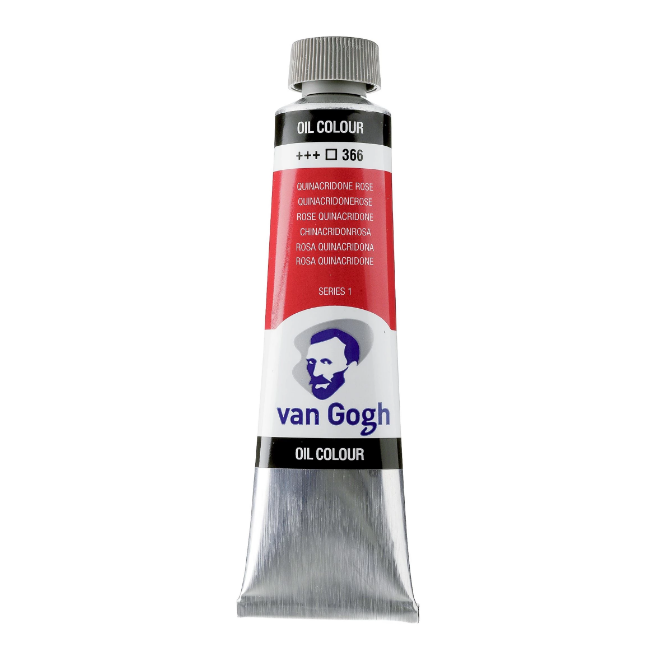 Фарба олійна VAN GOGH 366 Хінакрідон рожевий, 40 мл, Royal Talens