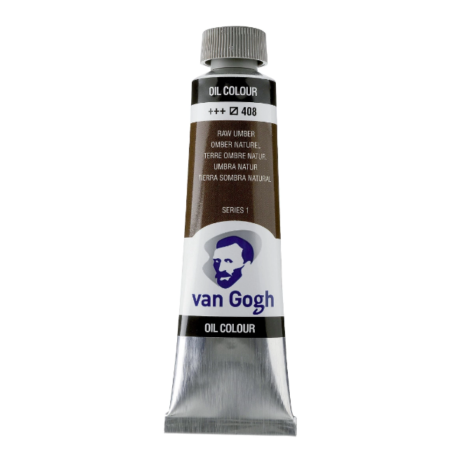Фарба олійна VAN GOGH 408 Умбра натуральна, 40 мл, Royal Talens