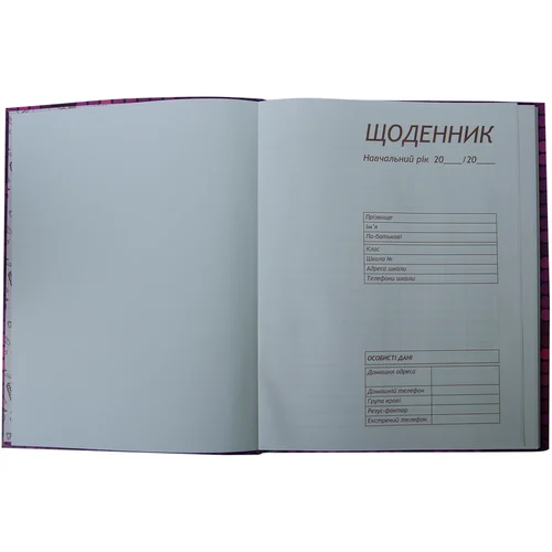 Щоденник шкільний B5 "Monochrome", 40 арк., тверд. обл., салатовий, ZB.13760-15 1