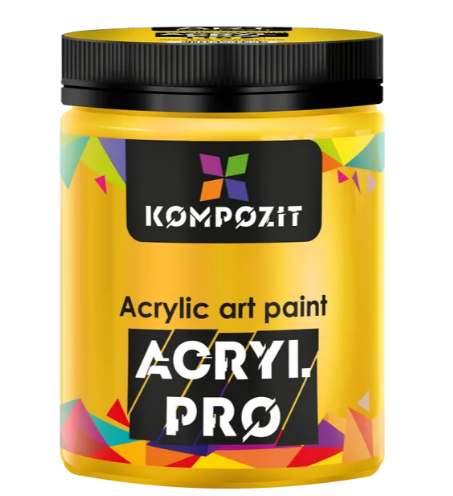 Фарба акрилова ART Kompozit 116 жовтий основний 0,43 л