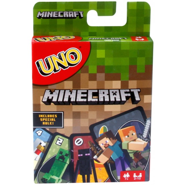 Настольная игра UNO "Minecraft", FPD61