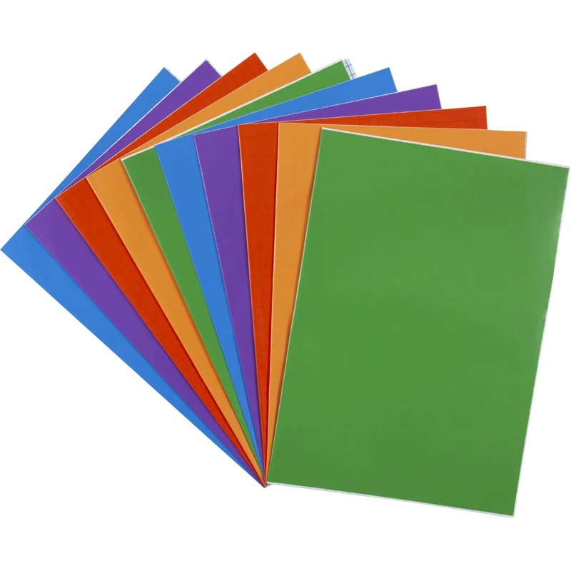 Плівка самоклеюча для книг 50*36 см, 10 арк., асорті кольорів, K20-308 2