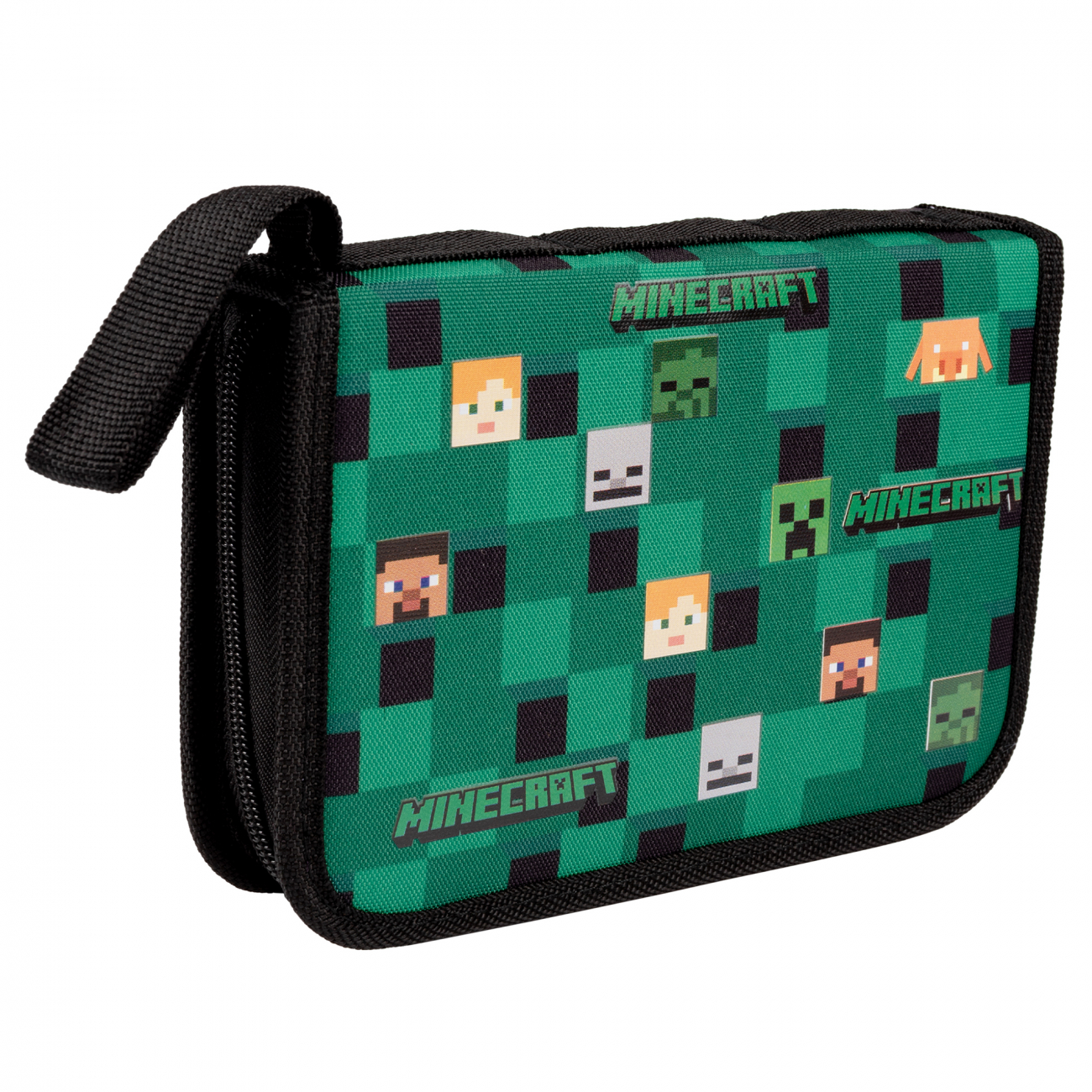 Пенал жесткий YES HP-04 "Minecraft" одинарный с двумя клапанами, 533593 1