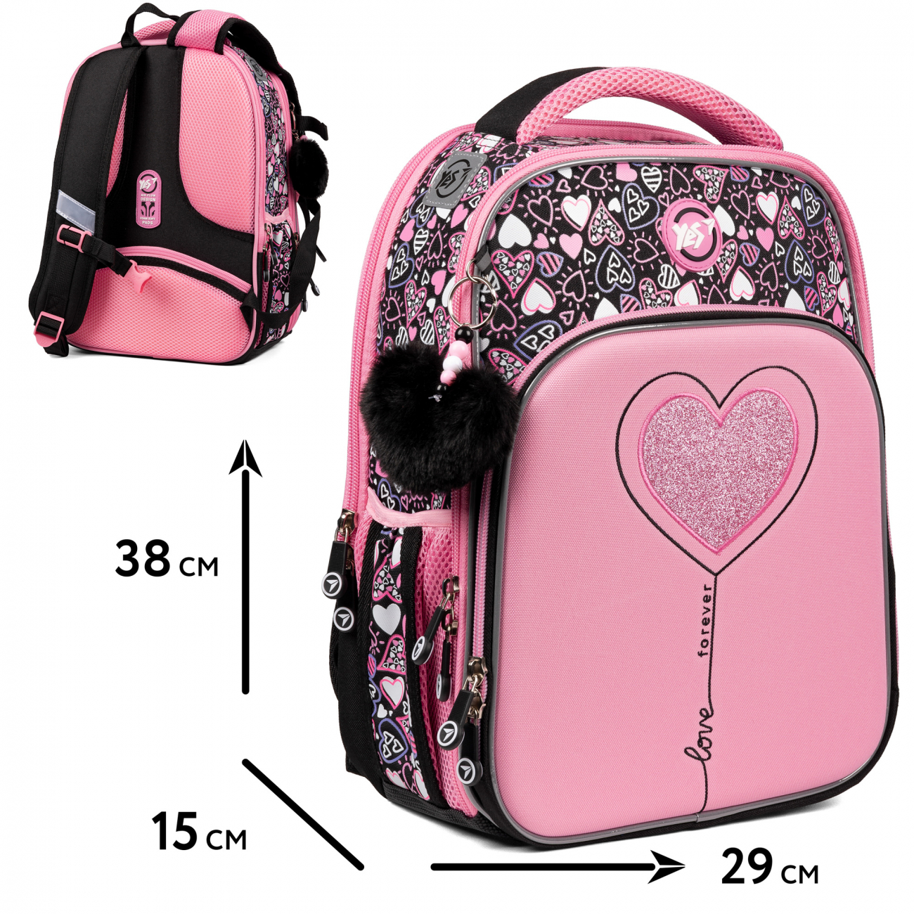 Рюкзак каркасний YES S-78 "My Heart", 559562 1