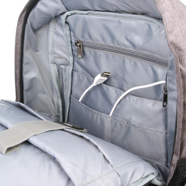 Рюкзак 15.6" Black Grey, Т-В3237 Tigernu 5