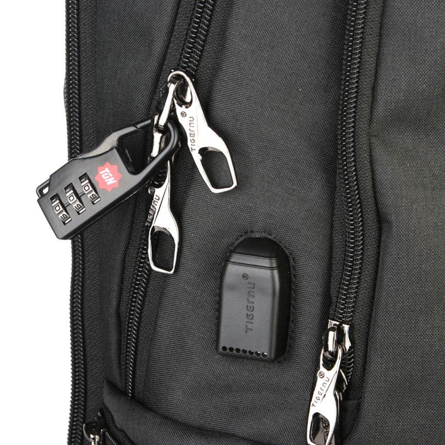 Рюкзак 15.6" Black Grey, Т-В3237 Tigernu 6