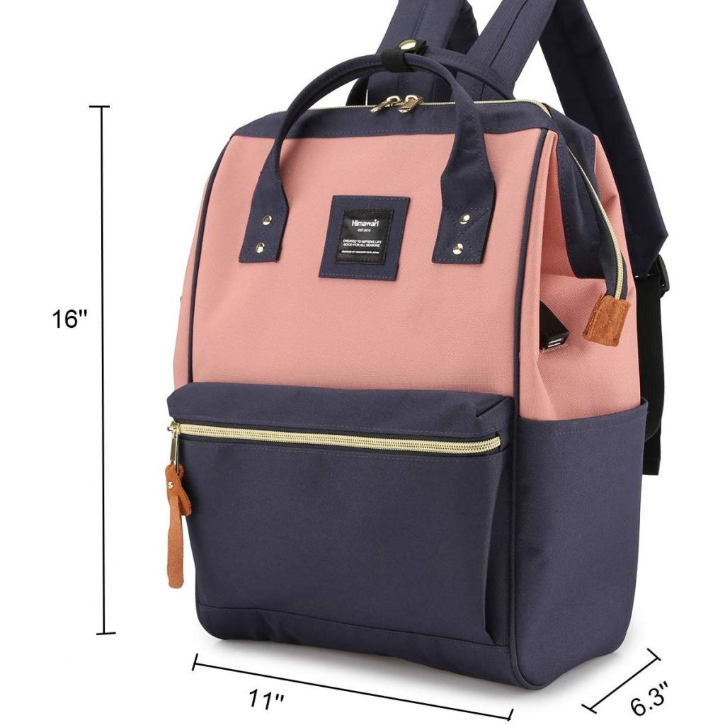 Рюкзак 9001-07 Navy/Pink P/N-A, Himawari 1