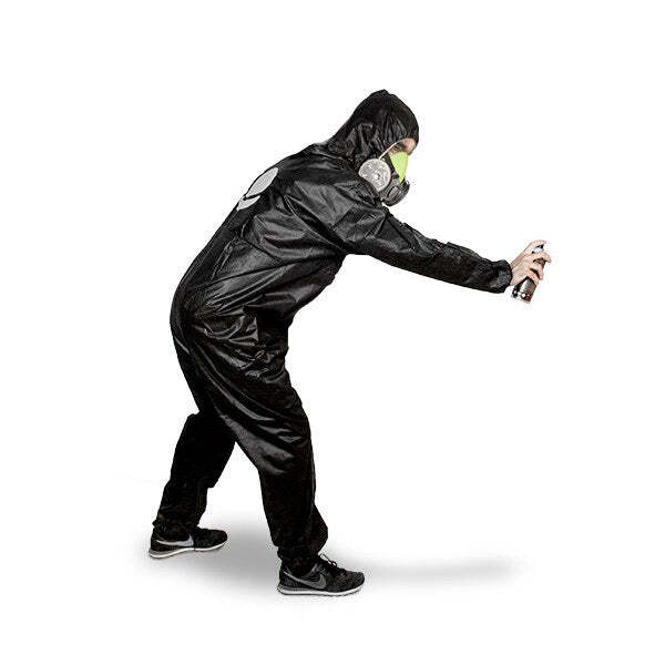 Комбінезон-захисник для роботи з фарбою MTN PRO Ninja чорний, розмір L, SPPR3502302 1