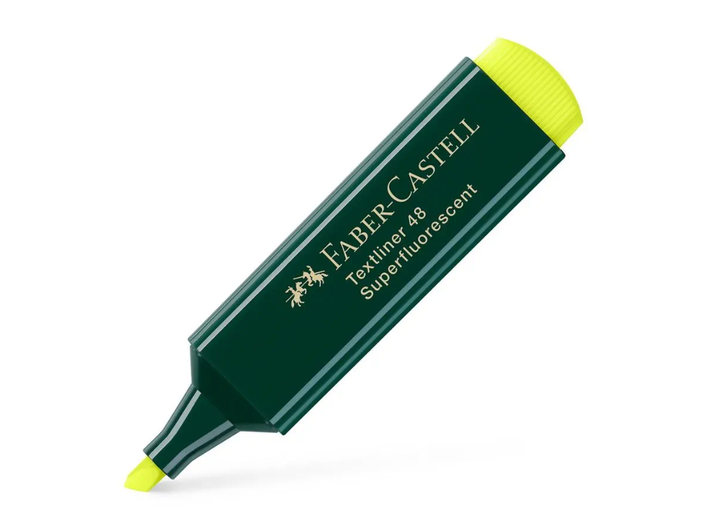 Маркер текстовый Textliner Refill 1548 желтый, 154807 Faber-Castell 1