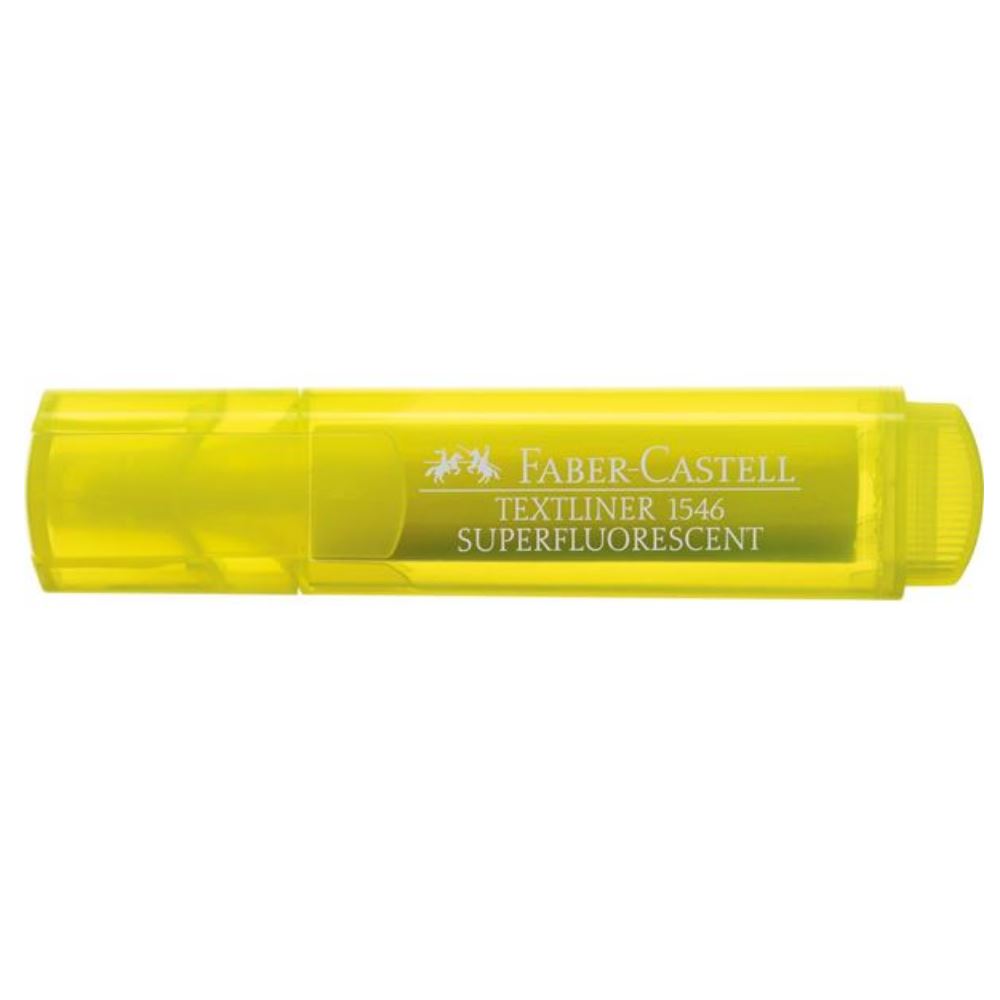 Маркер текстовий Textliner Superfluor 1546 жовтий, 154607 Faber-Castell