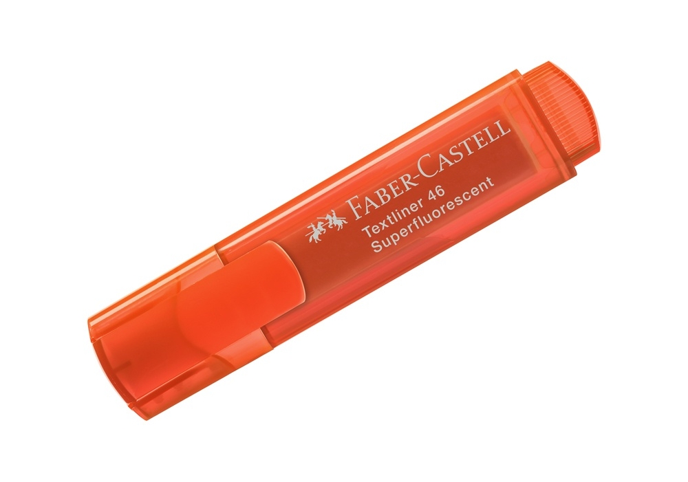 Маркер текстовий Textliner Superfluor 1546 помаранчевий, 154615 Faber-Castell