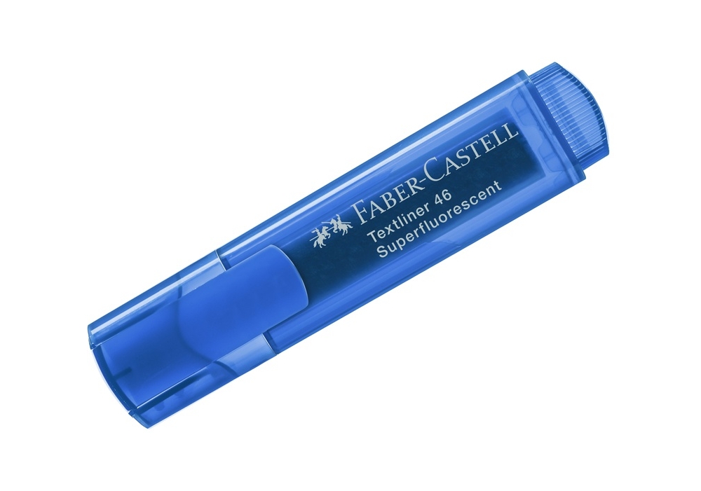 Маркер текстовий Textliner Superfluor 1546 синій, 154652 Faber-Castell