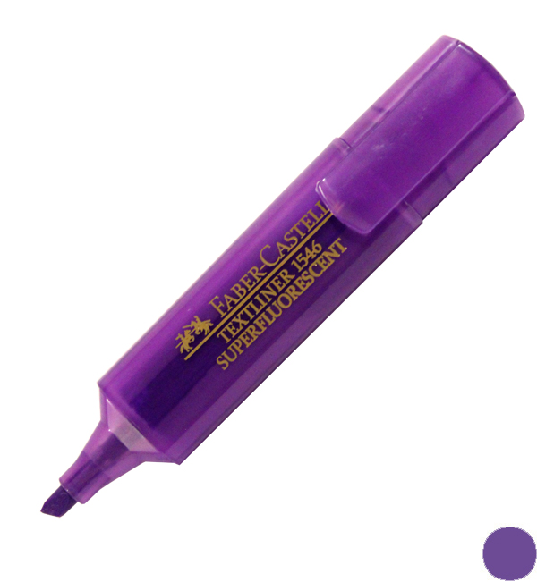 Маркер текстовий Textliner Superfluor 1546 фіолетовий, 154636 Faber-Castell
