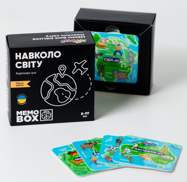Гра настільна JoyBand MemoBox Delux "Навколо світу", MBD102 5