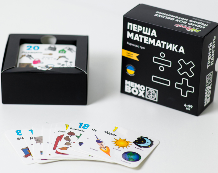 Игра настольная JoyBand MemoBox Delux "Первая математика", MBD101 3