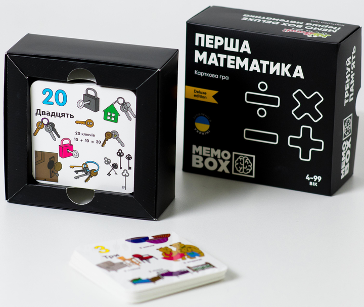 Игра настольная JoyBand MemoBox Delux "Первая математика", MBD101 5