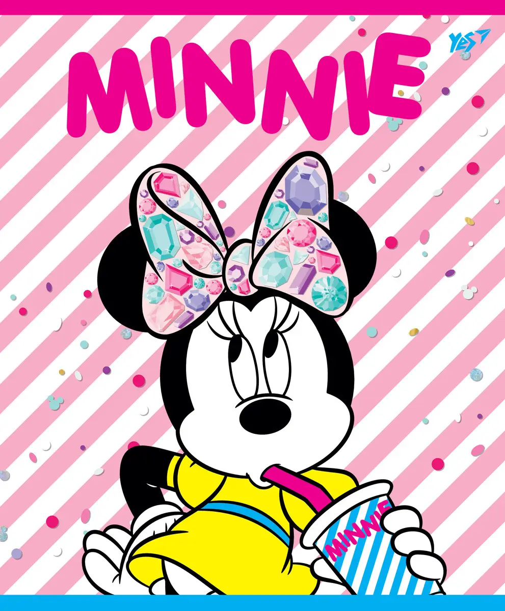 Зошит 12 лін. YES "Minnie Mouse neon", 763186 4