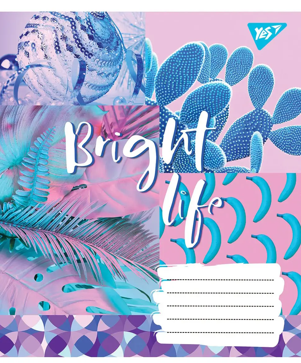 Зошит 96 лін. YES Bright life, 764191 4