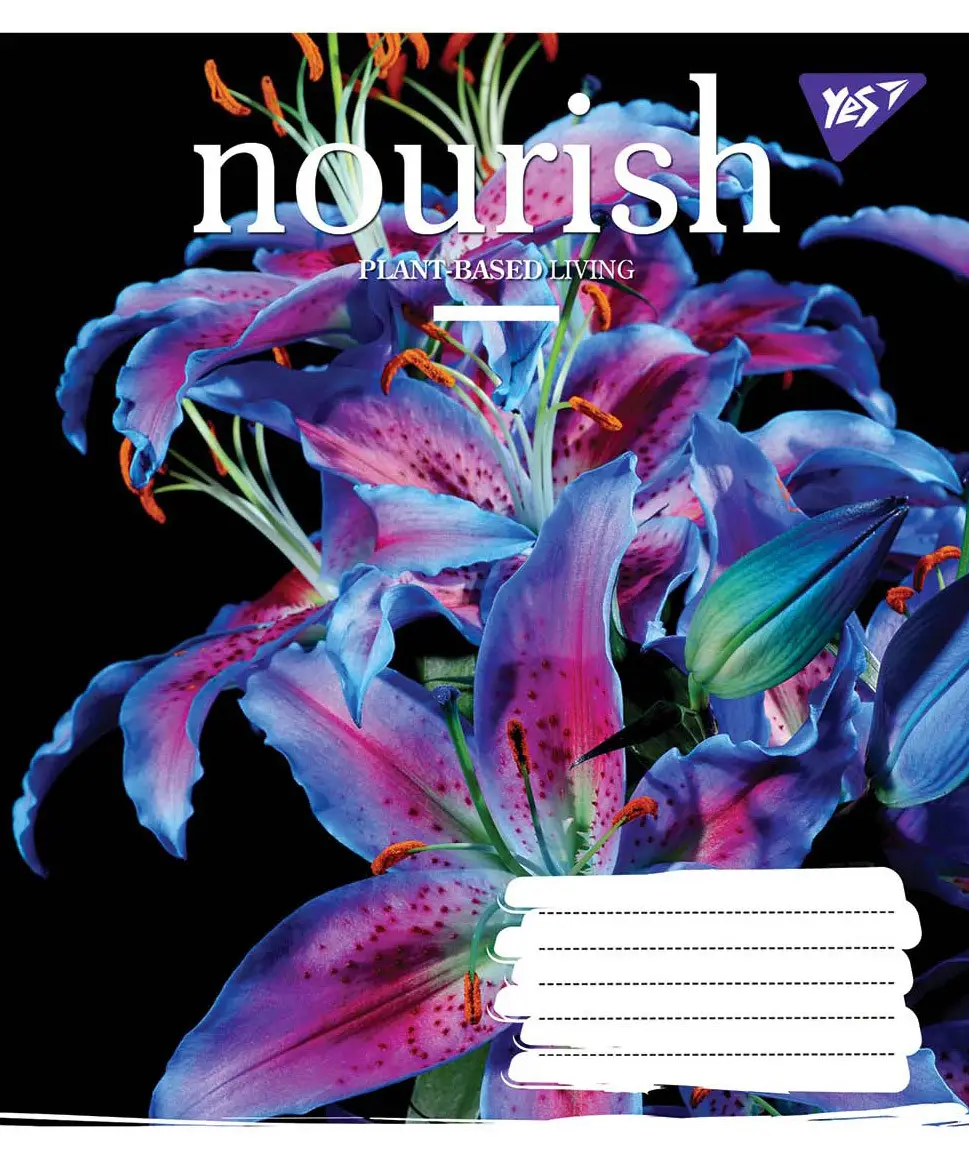 Тетрадь 96 лин. YES Nourish, 764193 2