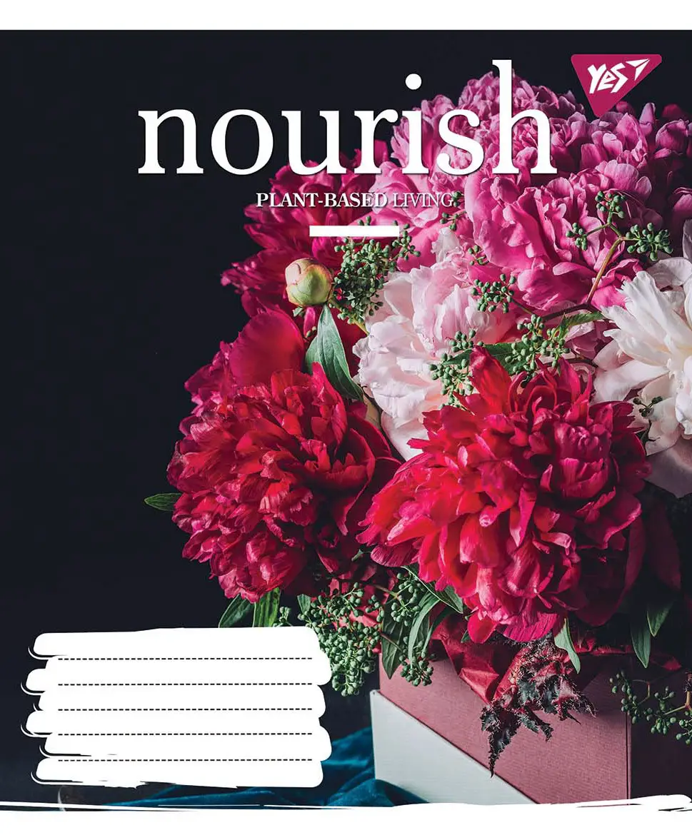 Тетрадь 96 лин. YES Nourish, 764193 1