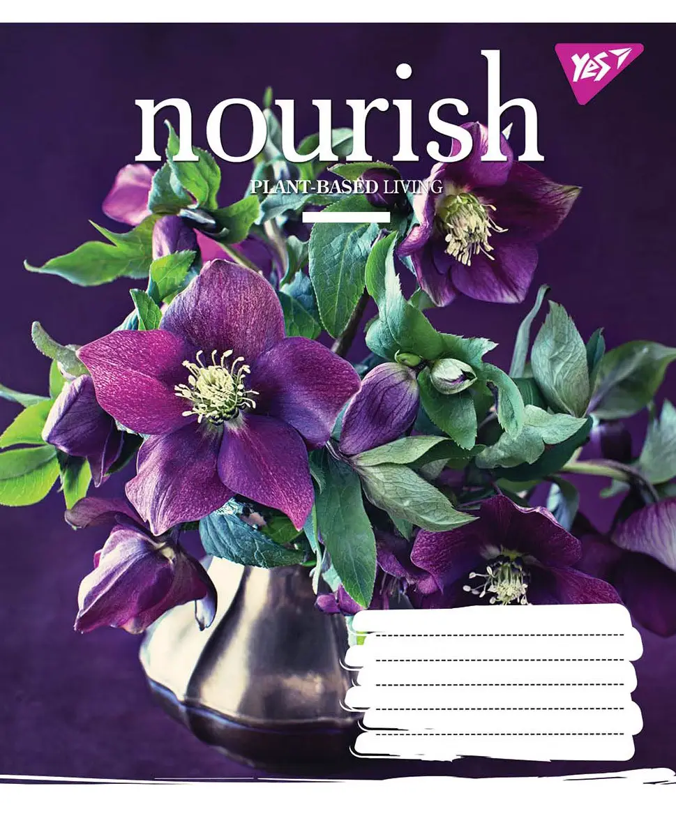 Тетрадь 96 лин. YES Nourish, 764193 4