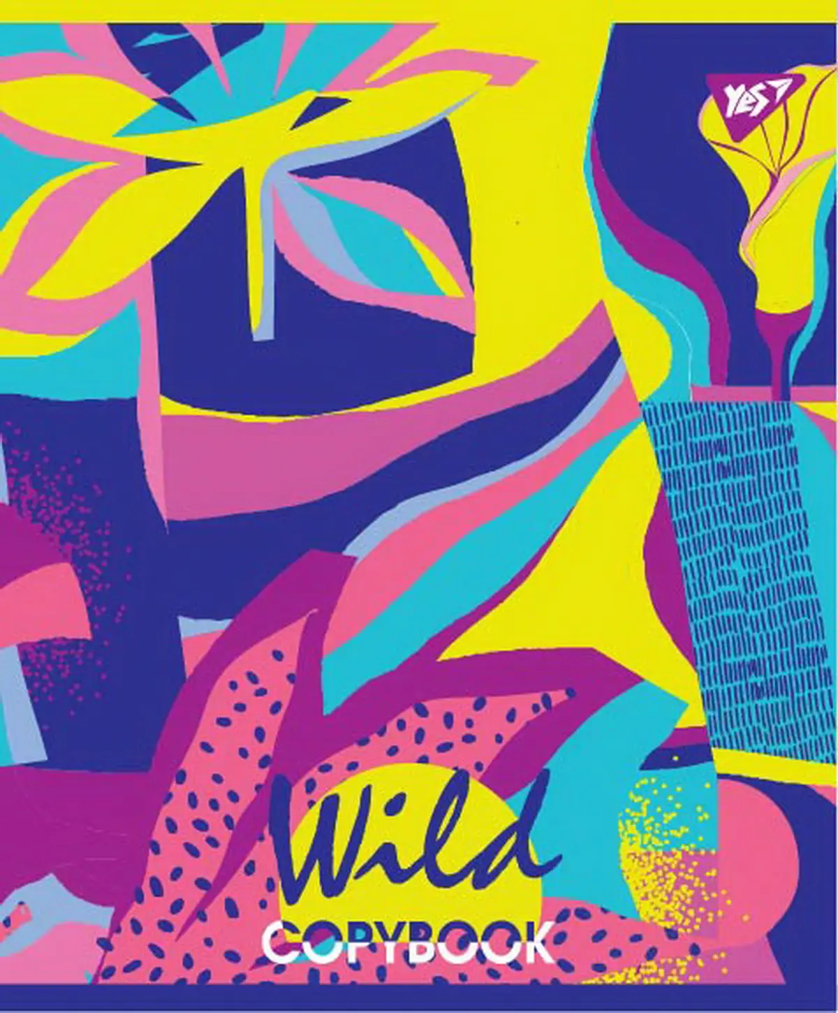 Тетрадь 96 лин. YES Wild animals neon, 764410 1