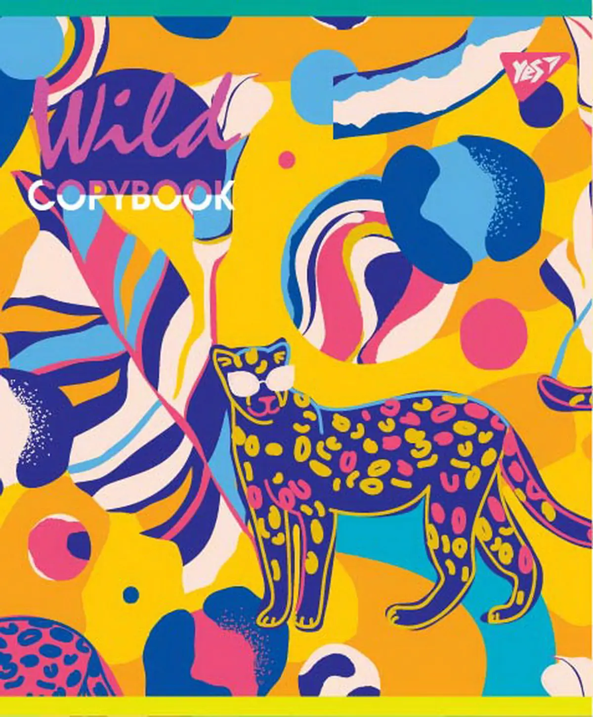 Тетрадь 96 лин. YES Wild animals neon, 764410 2