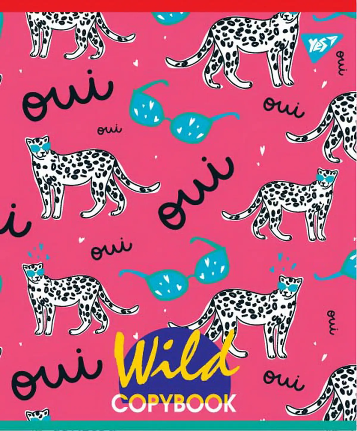 Тетрадь 96 лин. YES Wild animals neon, 764410 3