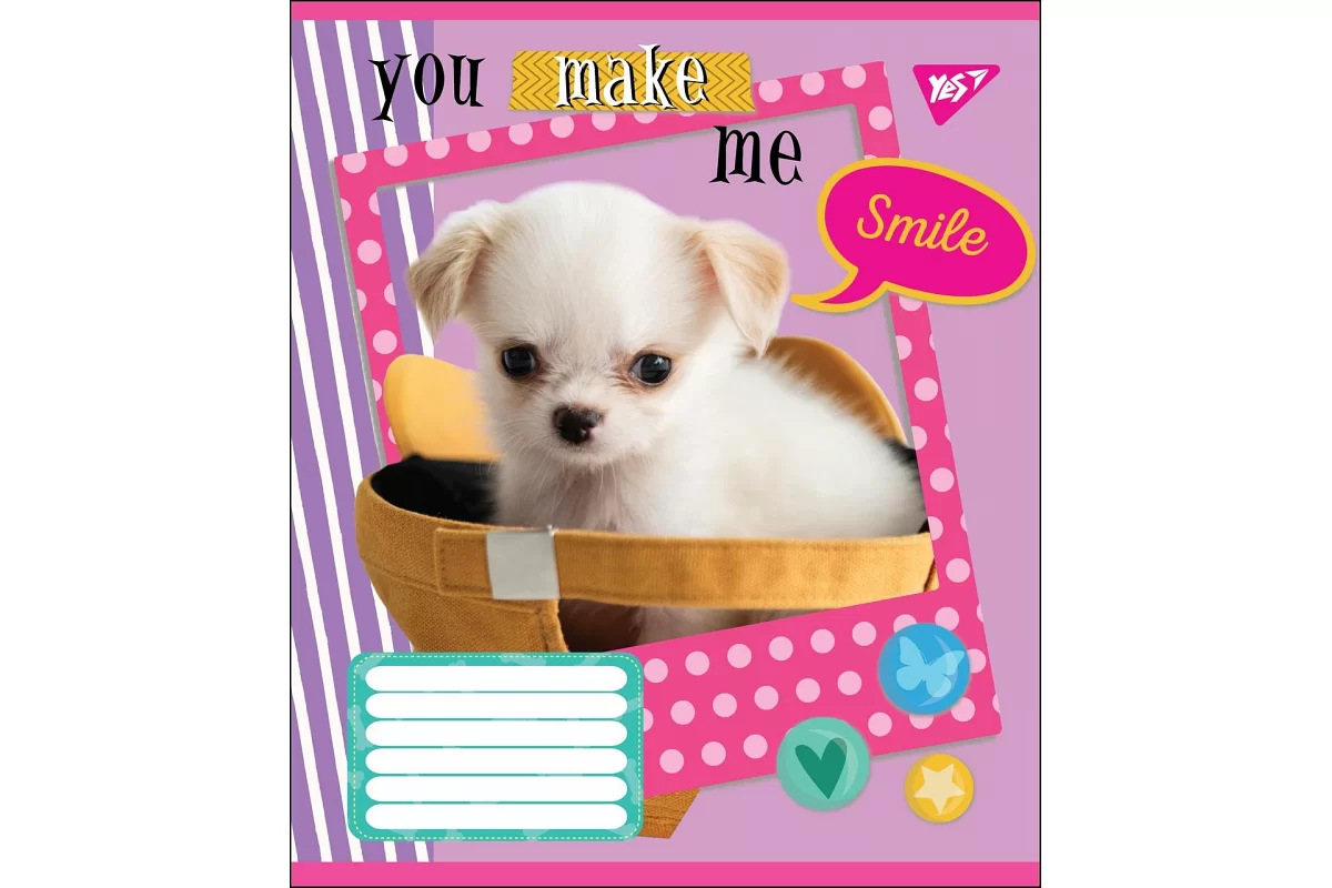 Зошит 12 лін. YES "You Make me Smile", 764484 1