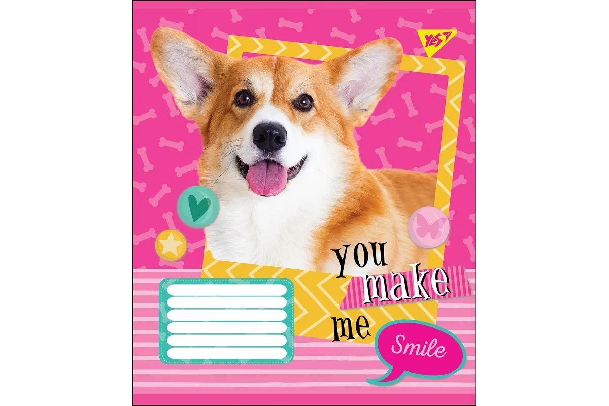 Зошит 12 лін. YES "You Make me Smile", 764484 2