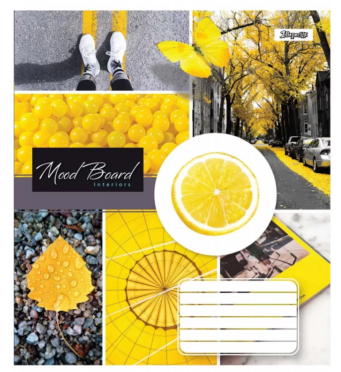 Тетрадь 18 лин. 1В Mood board, 764899