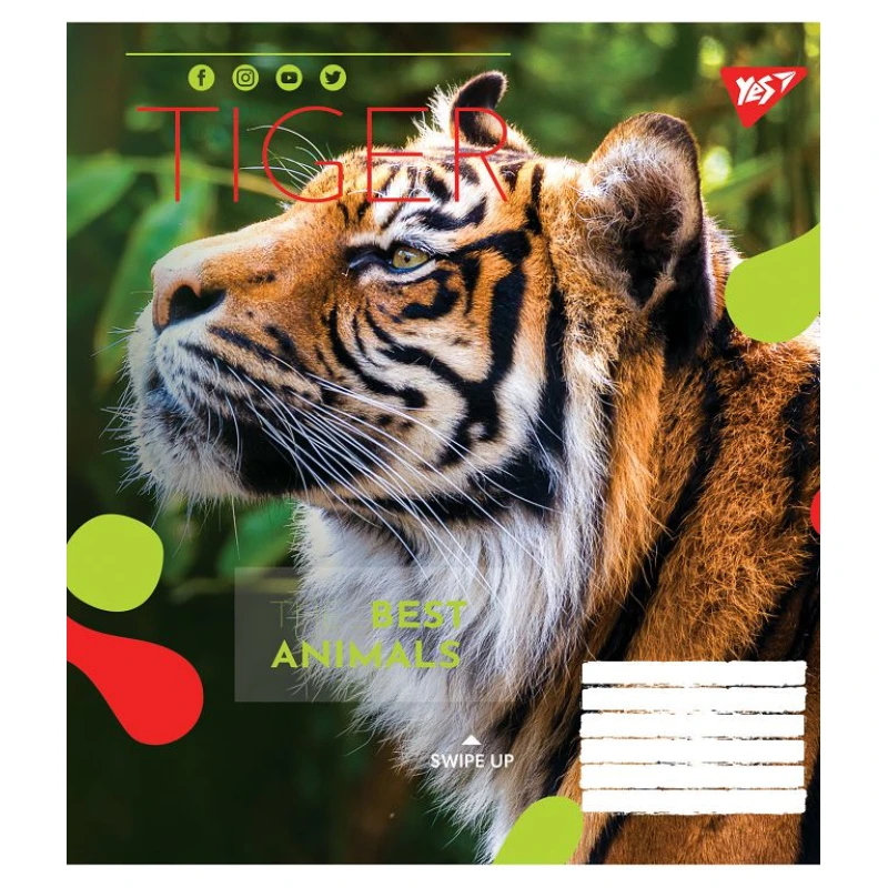 Зошит 24 лін. YES Animal, 764996 2