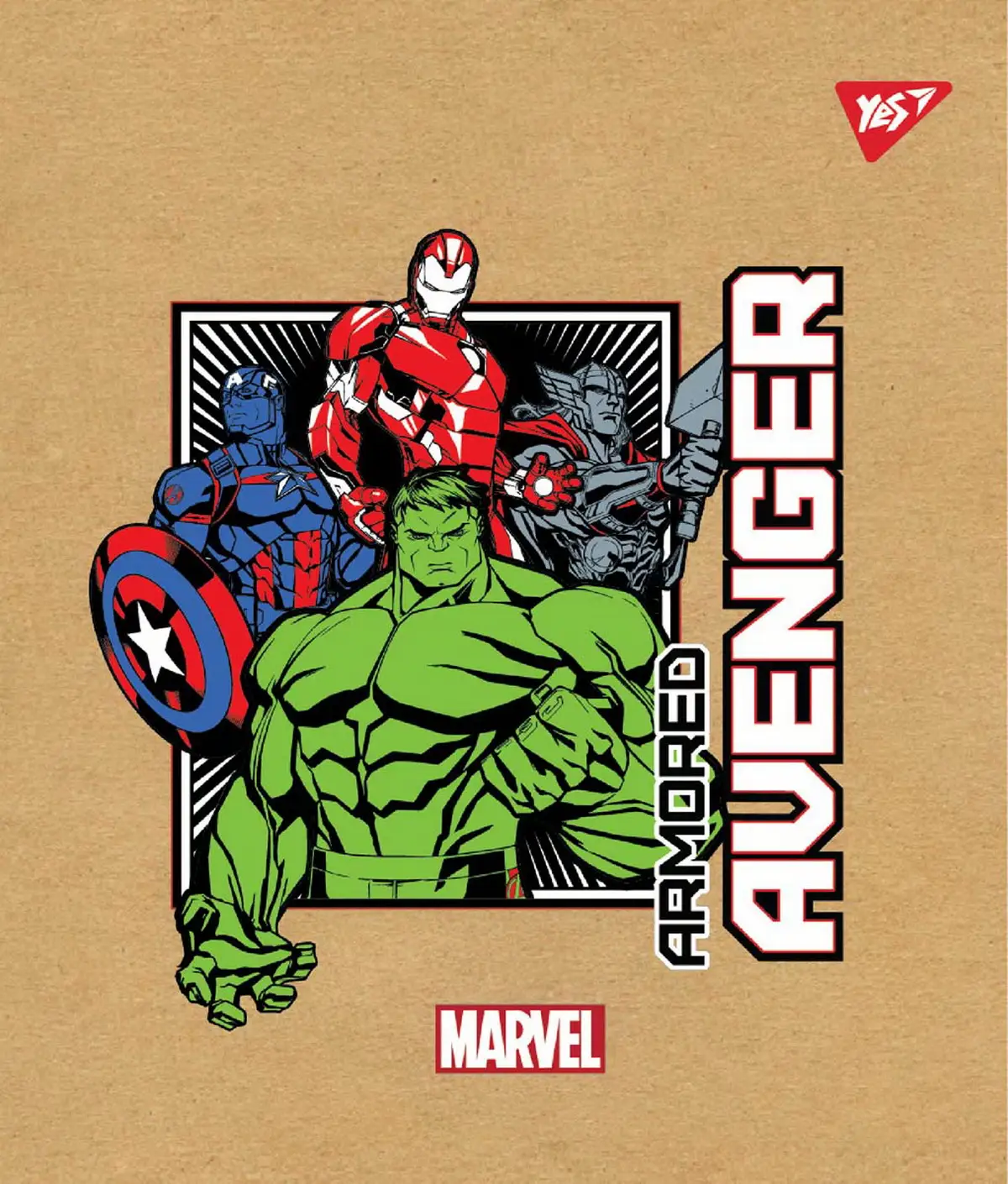 Зошит 12 лін. YES "Avenger", 765072