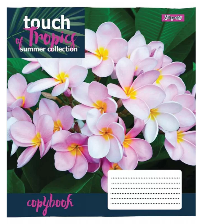 Тетрадь 24 лин. 1В Touch tropics, 765452 1