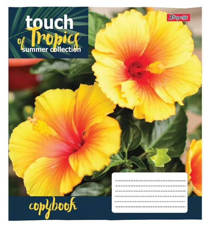 Тетрадь 24 лин. 1В Touch tropics, 765452 3