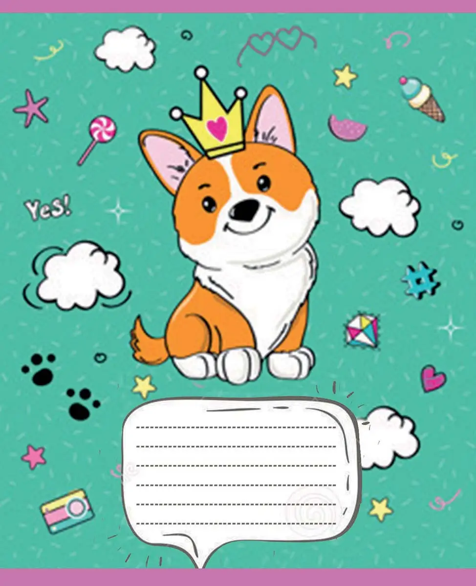 Тетрадь 12 лин. 1В Oh my pets, 765649 1