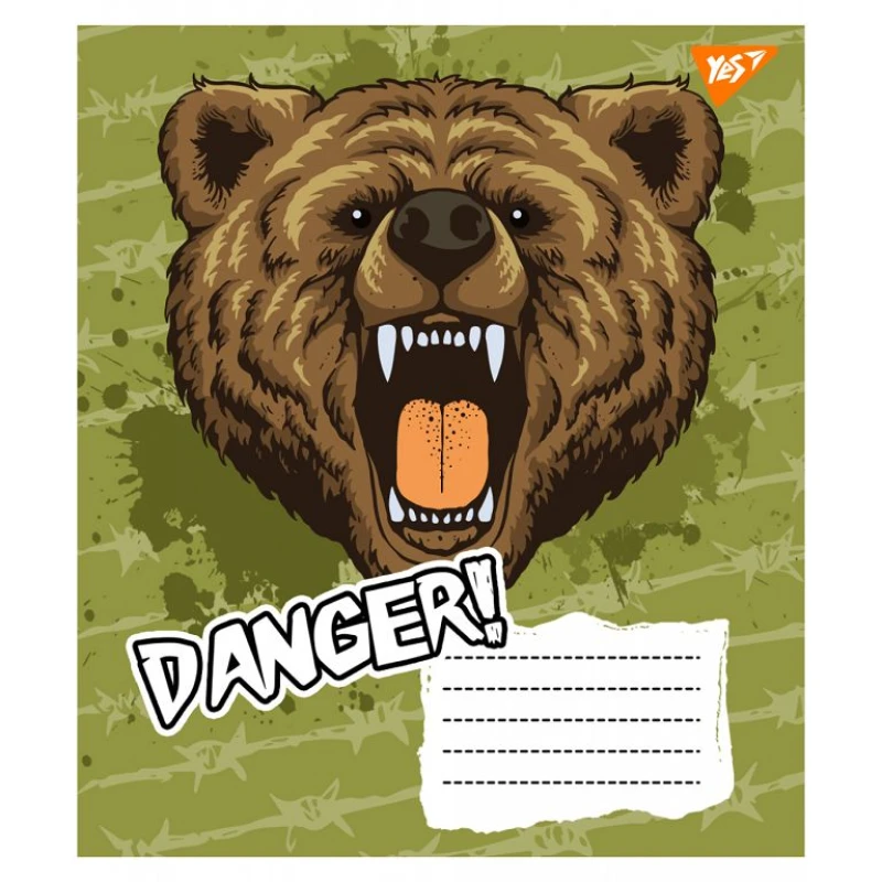 Зошит 12 лін. YES Danger, 765583 1