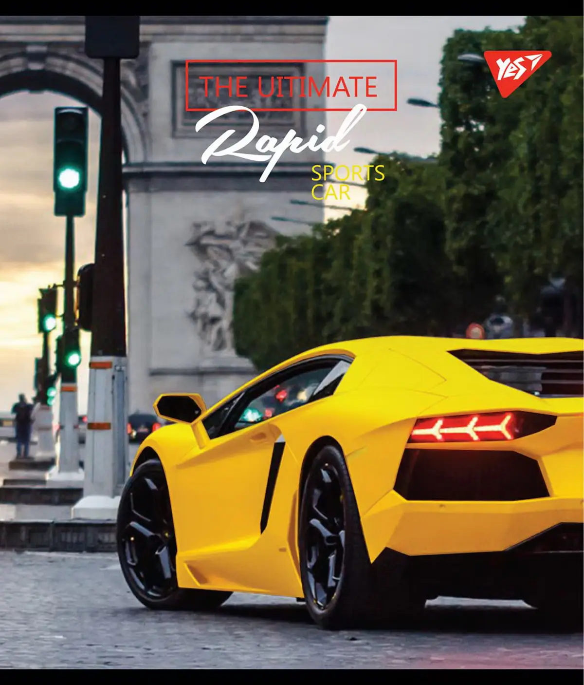 Зошит 12 лін. YES "Rapid drive", 765173 3