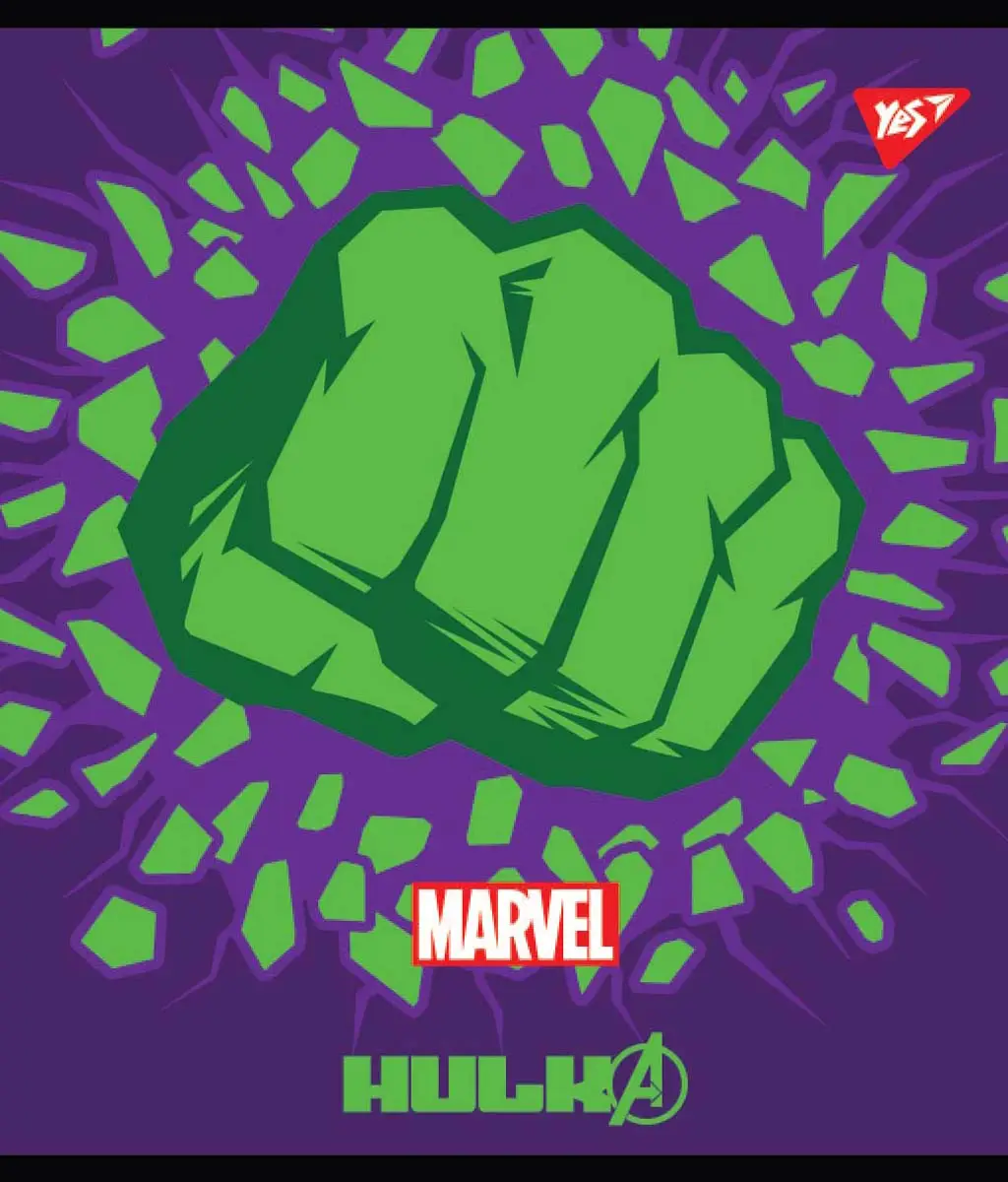 Тетрадь 18 лин. YES "Marvel. Hero shields", 765216 2