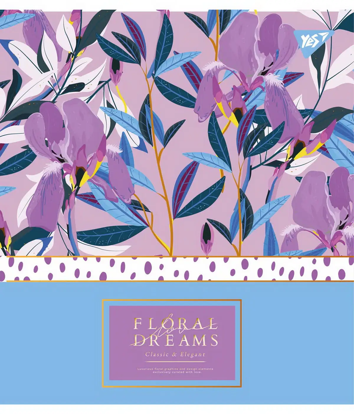Зошит 48 кл. YES "Floral dreams", 765271