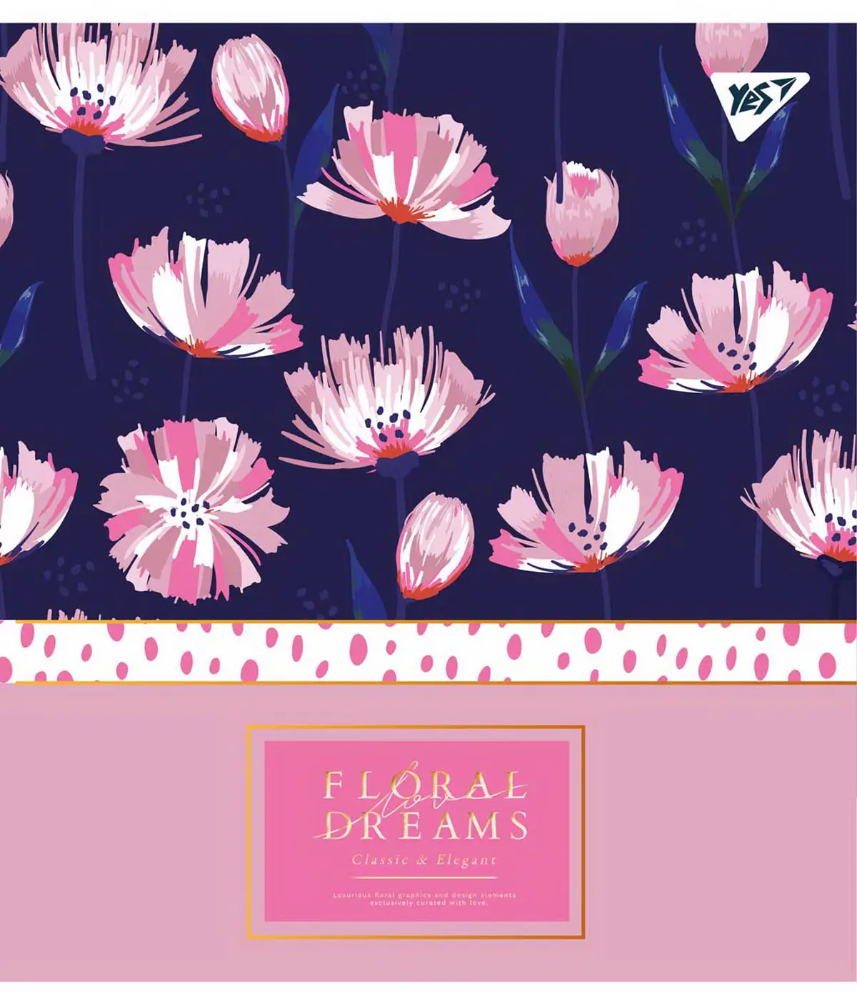 Зошит 48 кл. YES "Floral dreams", 765271 3