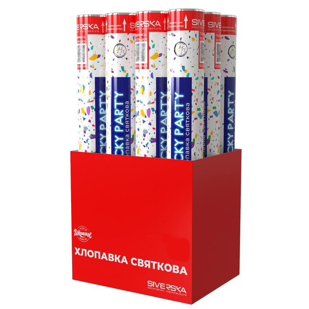 Хлопушка пневматическая 40 см "Lucky Party" 3