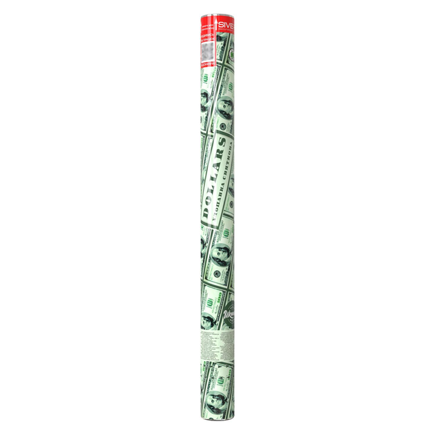 Хлопушка пневматическая 60 см "Dollars"