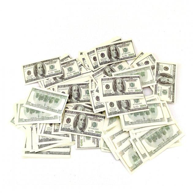 Хлопушка пневматическая 30 см "Dollars" 1