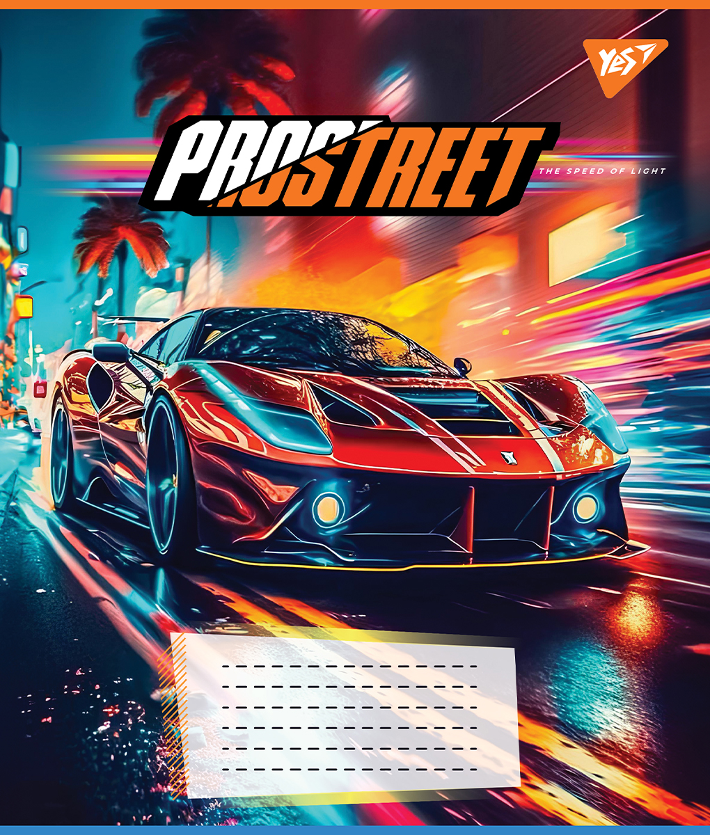 Тетрадь 60 лин. YES Prostreet, 767161 1