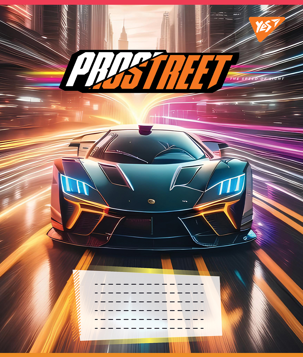 Тетрадь 60 лин. YES Prostreet, 767161 3