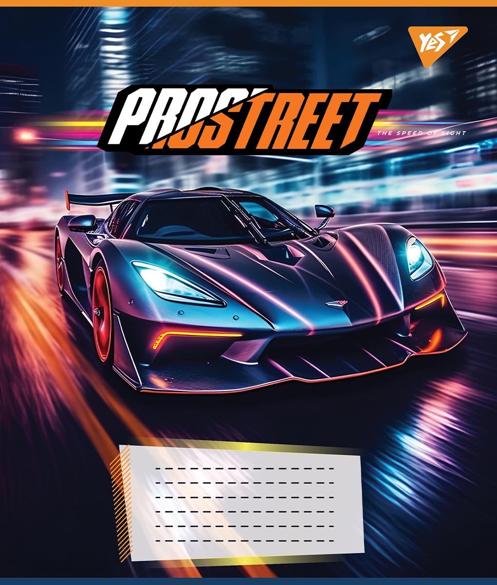 Тетрадь 60 лин. YES Prostreet, 767161 4
